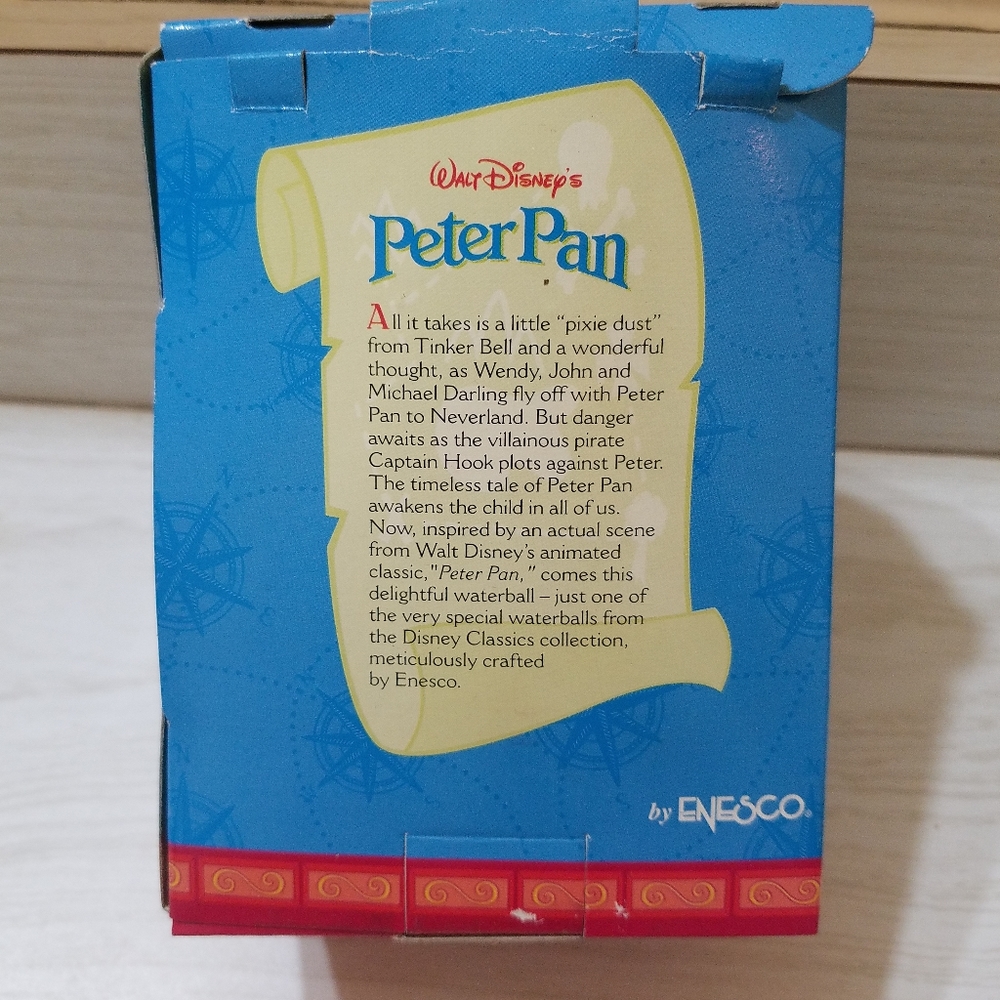 Vintage 1988 Peter Pan Disney Classics Lighted Ornament - Picture 3 of 5